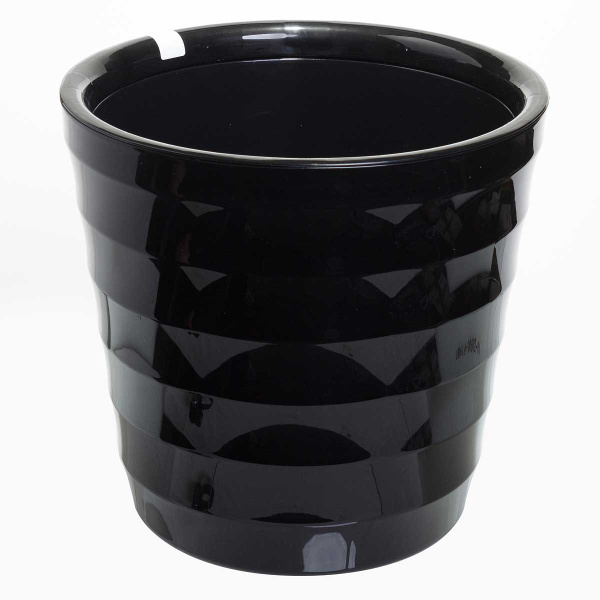 Горшок Лаура 16,6 л Черный ЛР30-75 Ливингрин х1 