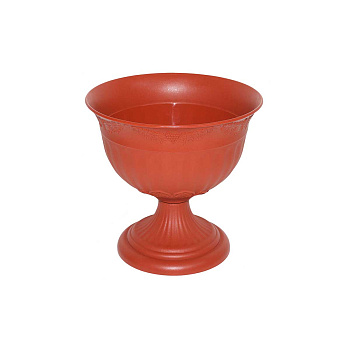 Вазон "Венеция" №2 (2,5л) корич-ый 07182 Милих (20)