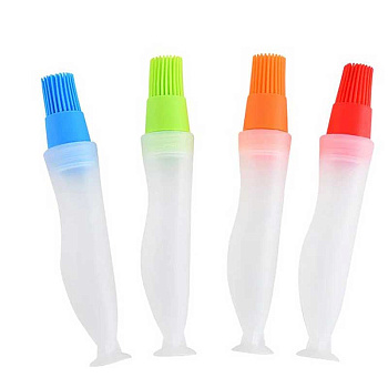 Кисточка для выпечки 17,5 см с дозатором NA1747