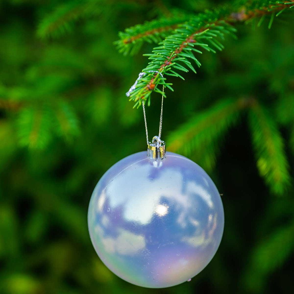 Набор елочных украшений  JT25-A2105 6 шт 8 см Шары