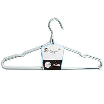 Вешалка металлическая (NA2458) с нанесением ПВХ (комп10шт)