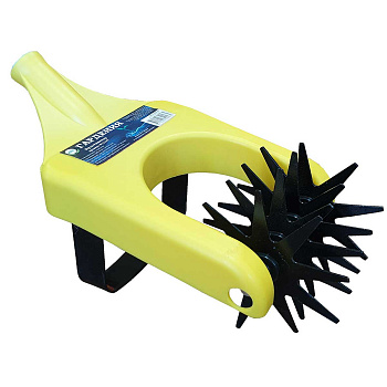 Культиватор Гардения с качающимся стальным лезвием и вращающимися стальными звездочками (корпус - первичный полипропилен) без черенка (диаметр тулейки 28-30мм)