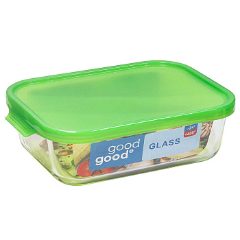 Контейнер жаропрочное стекло герм 1500мл L1404