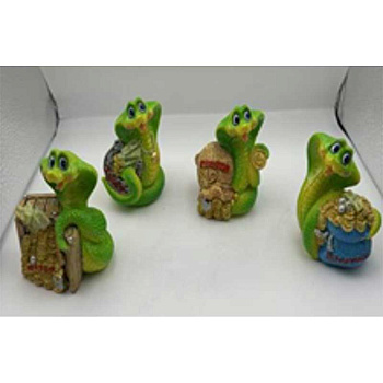 Копилка 24154 Змея с монетами 10*8*6см (144)