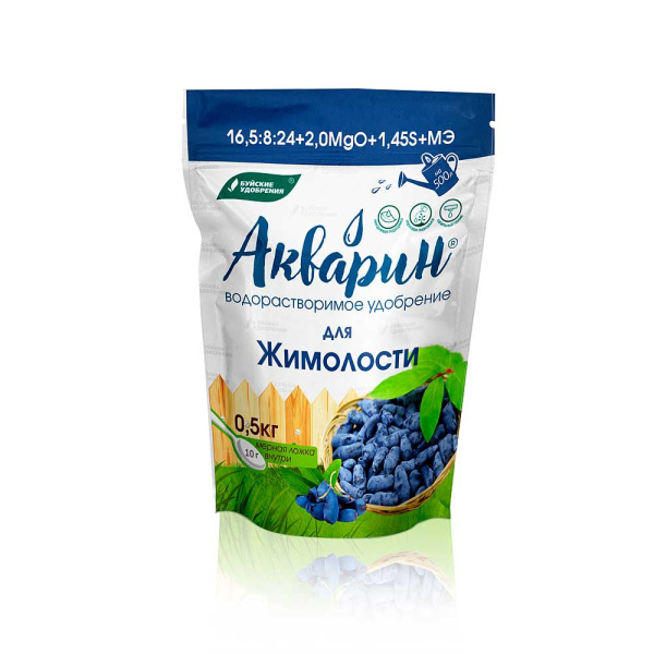 Акварин Для жимолости 0,5кг (дой-пак) БХЗ х 12 