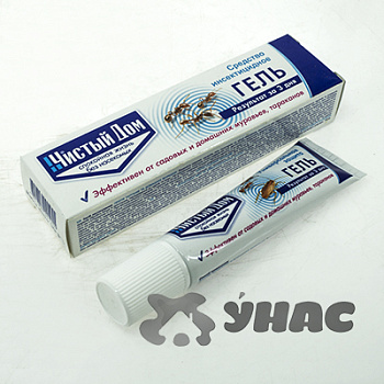 Чистый дом гель (садовые и домашние муравьи) 35 г 02-539 шт