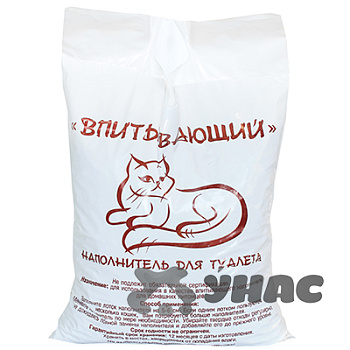 Наполнитель впитывающий для кошек 2,5 кг (5 л)