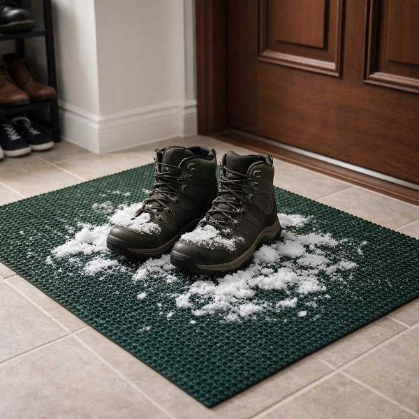 Коврик из щетинистого покрытия 45х60 см Моховой (20 шт/уп)