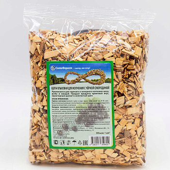 Щепа для копчения ОЛЬХА со СМОРОДИНОЙ (лист) 1л х 45