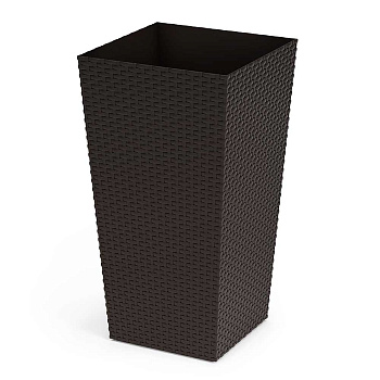 Кашпо РОТАНГ без вставки 47л Мокко БШ8847х5 