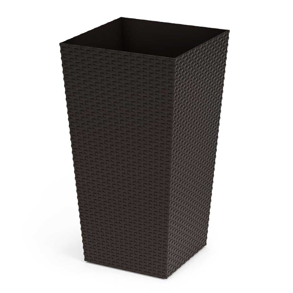 Кашпо РОТАНГ без вставки 47л Мокко БШ8847х5 