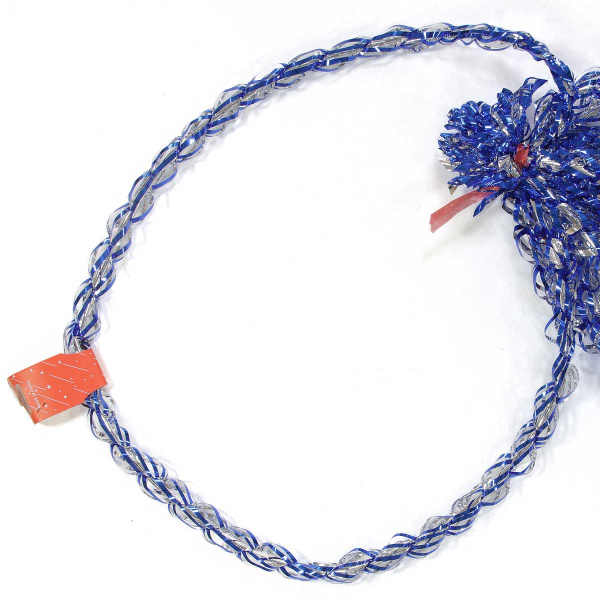 Мишура 9222-24D синий длина 1,7 м