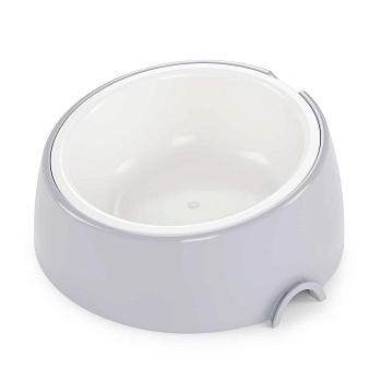 Лего-миска для животных 0,3л серый БШ8904 х14