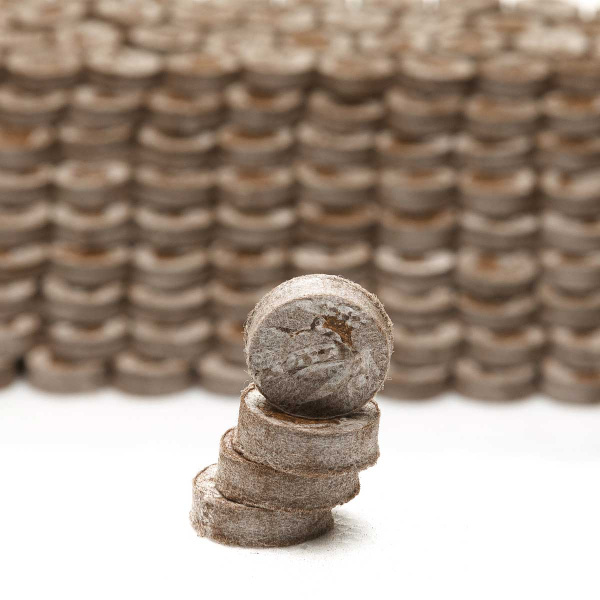 Торфоперегнойные таблетки Turbo (25мм)Цена за КОРОБКУ х1008шт. 