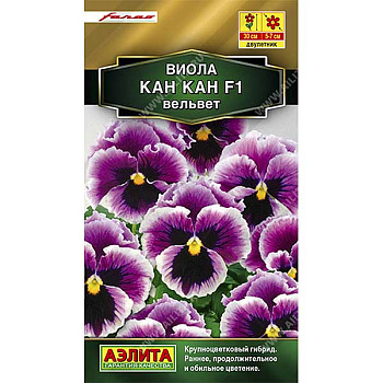 Виола Кан-кан вельвет Аэлита Ц 
