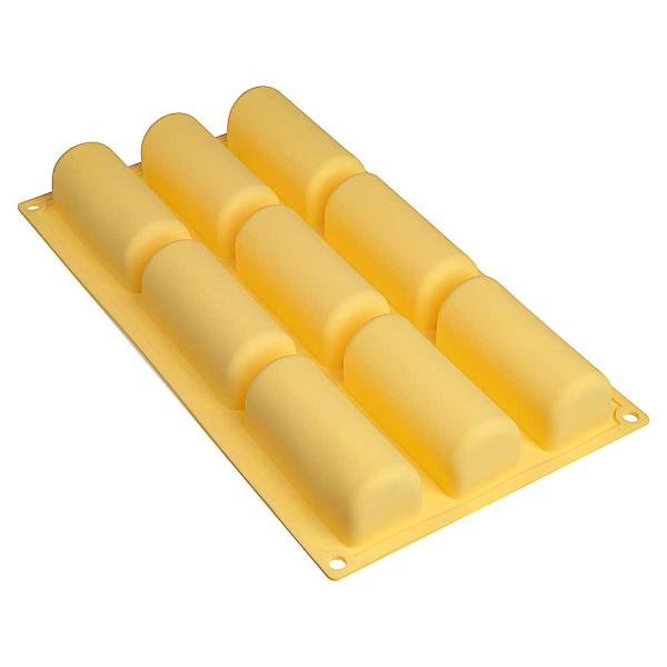 Форма для выпечки 9 ячеек 29,5х17х3,5см силикон 856-189