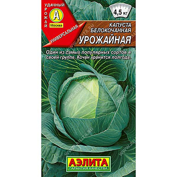 Капуста Урожайная Аэлита Ц
