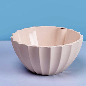 Кашпо "Ракушка" 2,4 л Жемчуг Пласт Авеню х10 