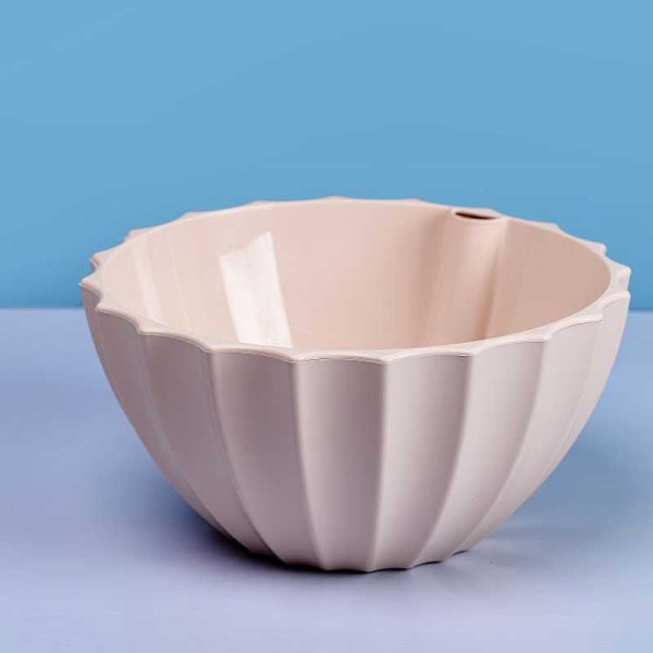 Кашпо "Ракушка" 2,4 л Жемчуг Пласт Авеню х10 