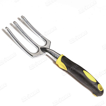 Вилка посадоч. 3зуб (JD6052 C) алюм.пл.р.САДОВИТА (100)