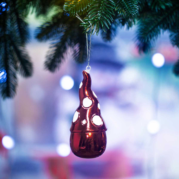 Шар SFOP22073-A 1шт 12см Гном красный (288)