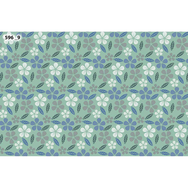 Клеенка н/о 135*20  ПЕРФЕКТ 596/9 лепестки розовый Тверь