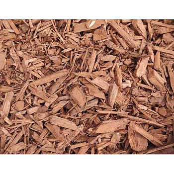 Щепа декоративная коричневая 60 л 
