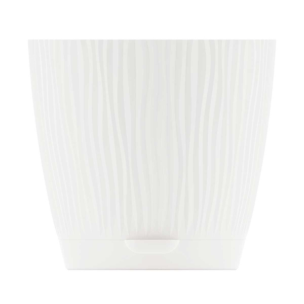 Горшок ФЛИС прикорневой полив 3 л белый БШ8443 х14 