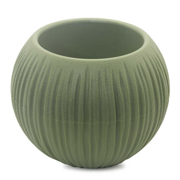 Кашпо Сфера Мини 0,3л Оливковый КШ-4431 ВМС х27 