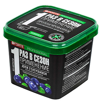 Бона Форте 1л Голубика с кремнием (ведро) х12 