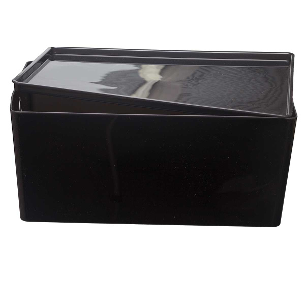 Контейнер ВЕРСА L Прозрачно-черный х11