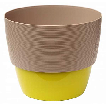 Горшок "Валенсия"2,5л Фраппе-фисташковый ВЛ17-13 Ливингрин х12 