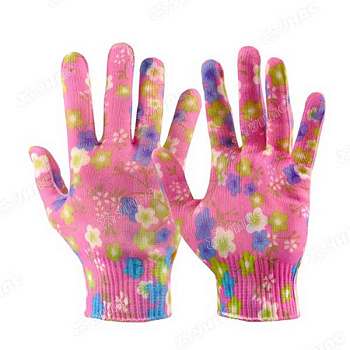 Перчатки "обливные" нейлон нитрил/цветные NA1410/NA2004/AL342 (12/1200)