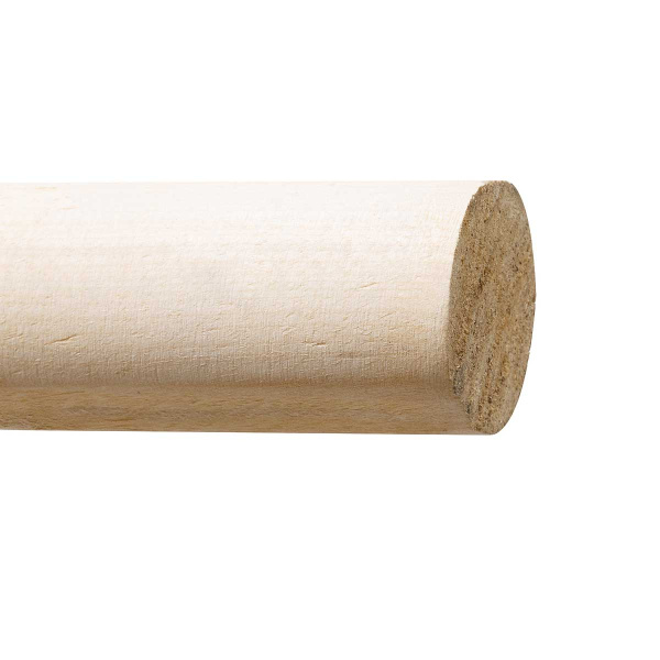 Черенок для снеговой лопаты V-ручка 32 мм, длина 1 м, высший сорт, сухой, шлифованный ЭКСТРА