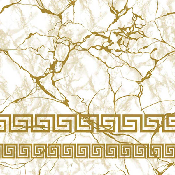 Клеенка 140*20 ДЕКОРАМА 180А** (Мрамор белый) ТУРЦИЯ