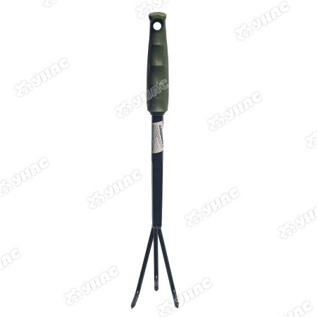 Рыхлитель (JD6080 D) 3 зубчиков большой пластиковая ручка САДОВИТА