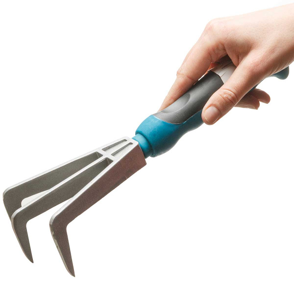 Рыхлитель (JD9224 B) 3зуб. пласт.руч.САДОВИТА (120