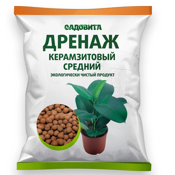 Керамзитовый дренаж 1л средний СВТ х15/1050 