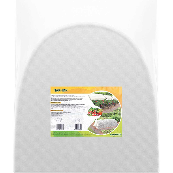 Парник 6 метров комплект( металлические дуги в ПВХ 4м + укрывной материал 60г/м2) САДОВИТА