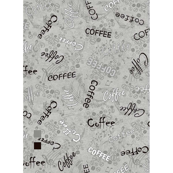 Клеенка н/о 135*20  ПЕРФЕКТ 564/15 Кофе серый Тверь