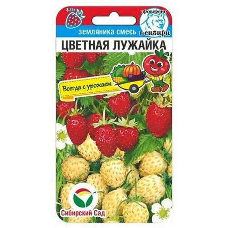 Земляника Цветная лужайка смесь СибСад Ц