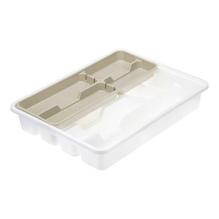 Лоток д/столовых приборов 2-х ур Латте М1146 х11