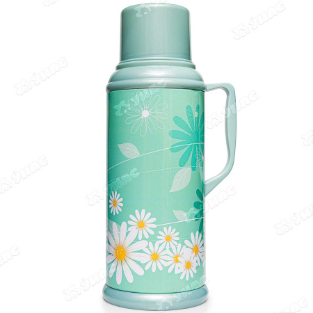 Термос стеклянная колба 2 л металл-пластик корпус крышка-кружка NA1653