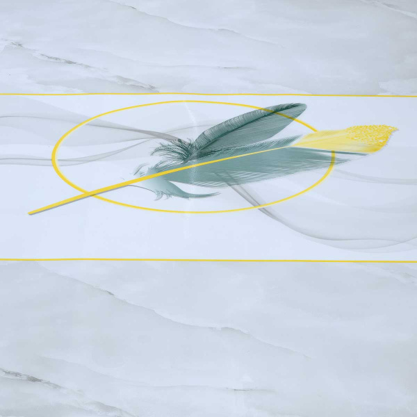 Клеенка Прозрачная 0,65мм*0,6*20м 088G С РИСУНКОМ