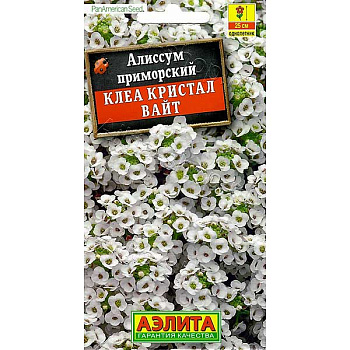 Алиссум Клеа кристал вайт Аэлита Ц 