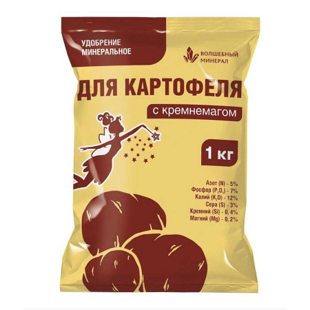 Удобрение Для картофеля с КРЕМНЕМАГОМ 1 кг ПАБ х20 