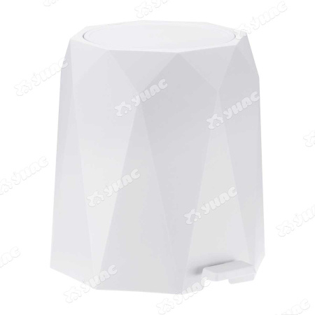 Контейнер для мусора ПРИЗМА 4,5л.Белый М2482