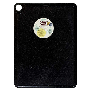 Доска разделочная 38х28см черная Р2196ЧС х11