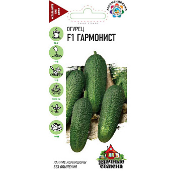 Огурец Гармонист Удач семена Гавриш Ц
