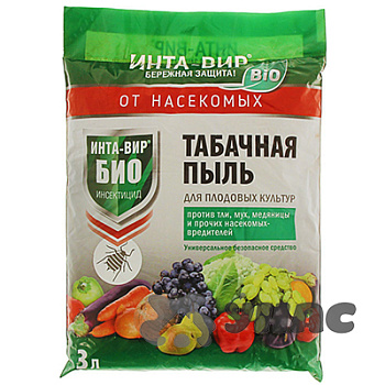 Пыль табачная 3 л (1 кг) ИНТА-ВИР ФАСКО х15